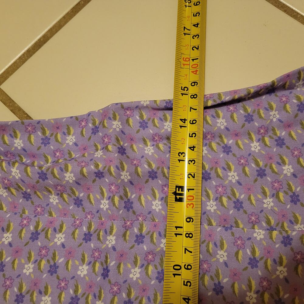 Jonathan Martin Purple Floral Maxi Dress Women's 5 Sleeveless Casual Summer - Picture 10 of 12